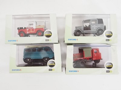 Lot 57 - A group of OXFORD DIECAST 1:76 scale (OO...