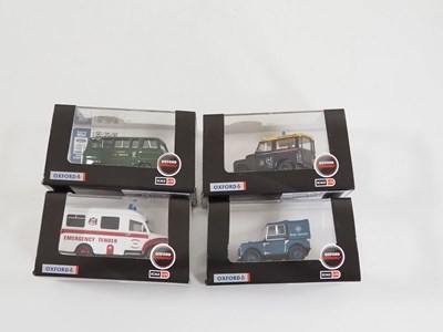 Lot 60 - A group of OXFORD DIECAST and ATLAS 1:76 scale...