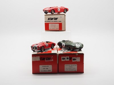 Lot 73 - A group of 1:43 scale hand built resin Le Mans...