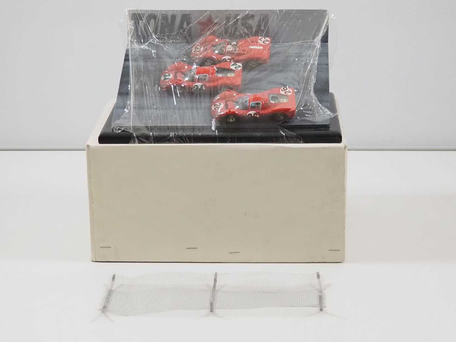 Lot 78 - A MICROWORLD/BRUMM 1:43 scale limited edition...