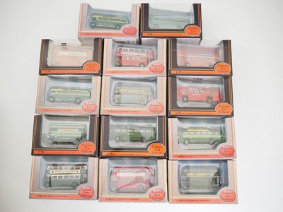 Lot 86 - A group of EFE 1:76 scale diecast buses, all...
