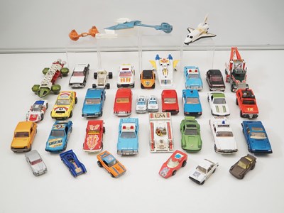 Lot 88 - A large group of unboxed playworn diecast...