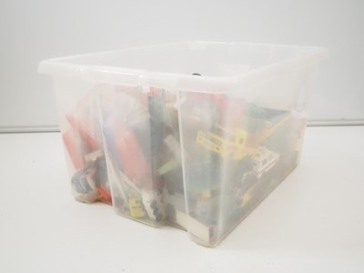 Lot 98 - A large plastic crate containing an EXCALIBUR...