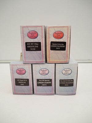 Lot 99 - A mixed group of EFE buses all London...