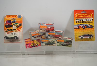 Lot 104 - A group of MATCHBOX SUPERFAST vehicles...