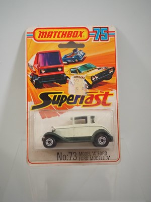 Lot 104 - A group of MATCHBOX SUPERFAST vehicles...