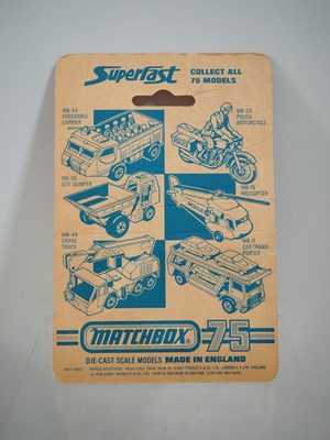 Lot 104 - A group of MATCHBOX SUPERFAST vehicles...