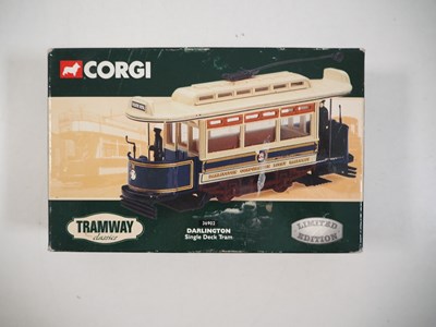 Lot 106 - A group of mostly 1:76 scale model trams by...