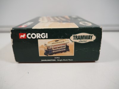 Lot 106 - A group of mostly 1:76 scale model trams by...