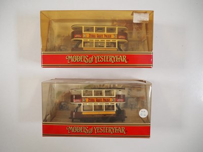 Lot 106 - A group of mostly 1:76 scale model trams by...