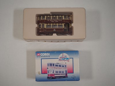 Lot 107 - A group of mostly 1:76 scale model trams by...