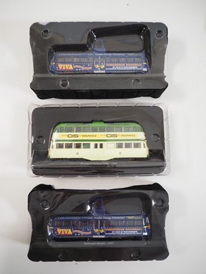 Lot 108 - A group of 1:76 Scale diecast Blackpool trams...