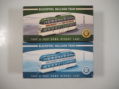 Lot 108 - A group of 1:76 Scale diecast Blackpool trams...