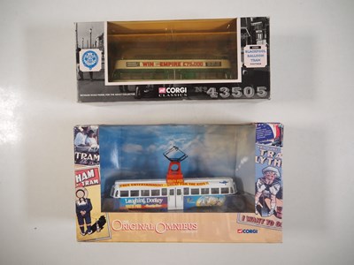 Lot 108 - A group of 1:76 Scale diecast Blackpool trams...