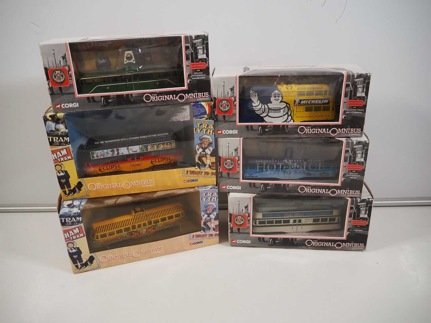 Lot 110 - A group of CORGI Original Omnibus 1:76...
