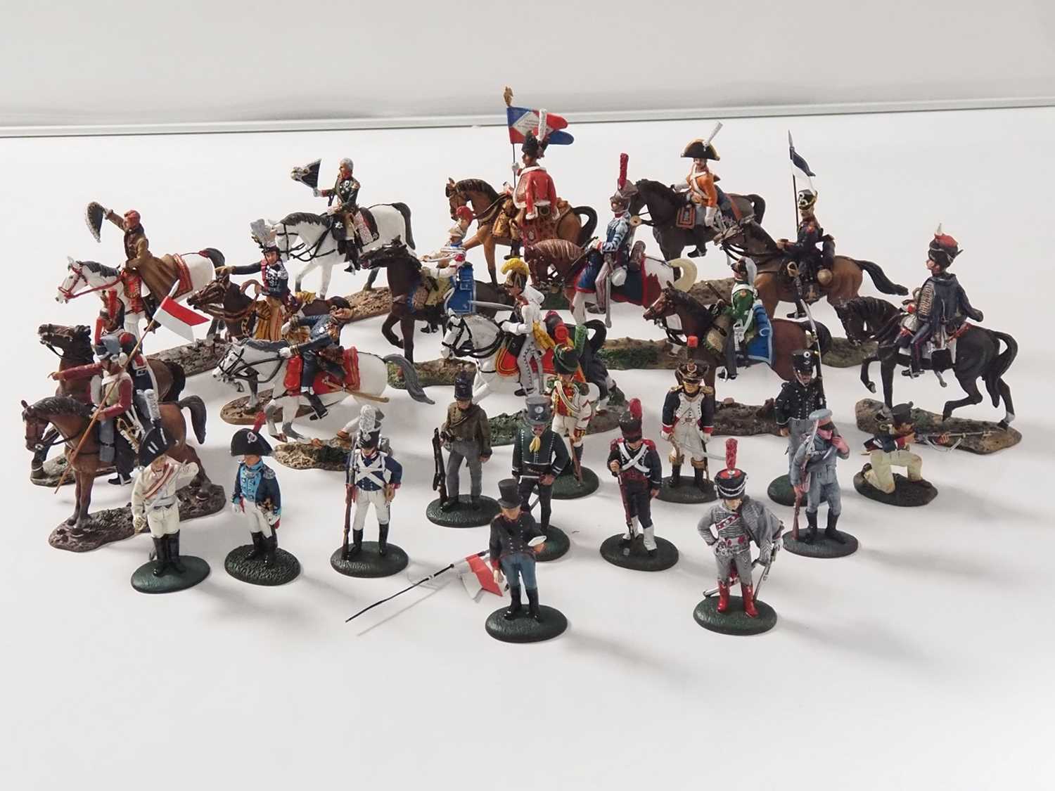 Lot 120 - A group of unboxed DEL PRADO Napoleonic...