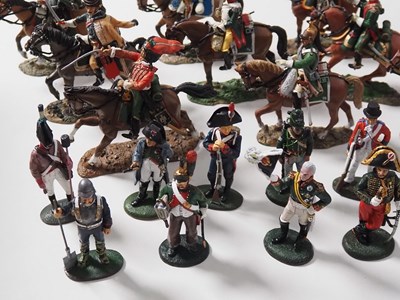 Lot 122 - A group of unboxed DEL PRADO Napoleonic...