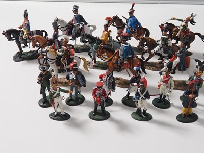 Lot 123 - A group of unboxed DEL PRADO Napoleonic...