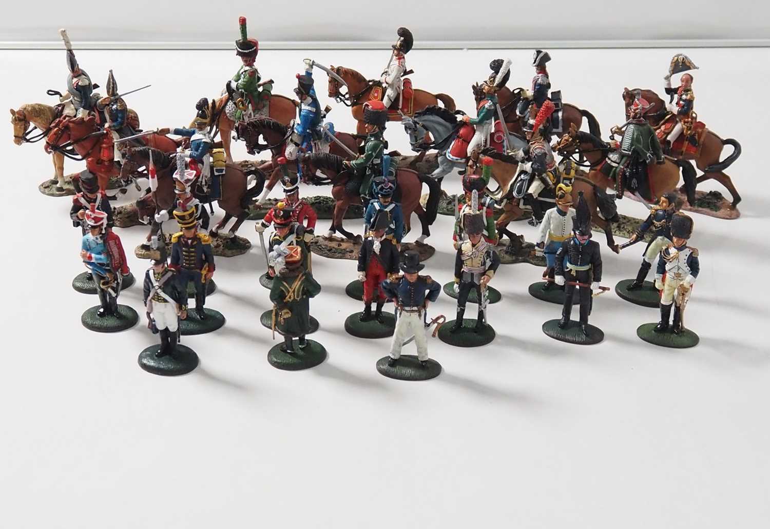 Lot 124 - A group of unboxed DEL PRADO Napoleonic...