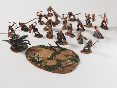 Lot 127 - A group of unboxed CONTE diecast Saxon...