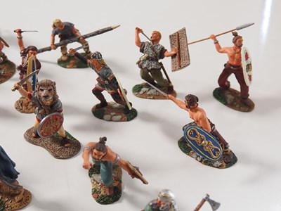 Lot 127 - A group of unboxed CONTE diecast Saxon...