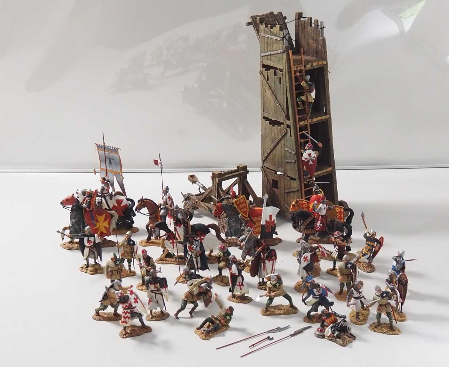 Lot 128 - A group of unboxed KING AND COUNTRY 'Crusades'...