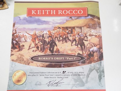 Lot 131 - A pair of CONTE by Keith Rocco Zulu War...
