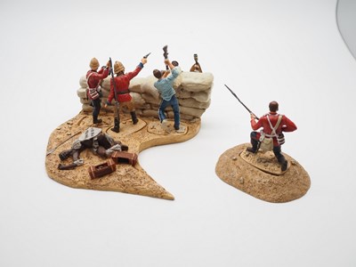 Lot 131 - A pair of CONTE by Keith Rocco Zulu War...