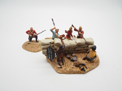 Lot 131 - A pair of CONTE by Keith Rocco Zulu War...