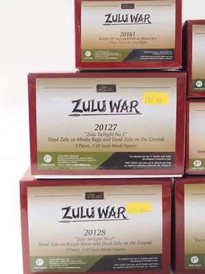 Lot 135 - A group of boxed BRITAINS Zulu War sets...