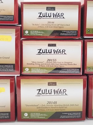 Lot 135 - A group of boxed BRITAINS Zulu War sets...