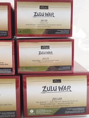 Lot 135 - A group of boxed BRITAINS Zulu War sets...