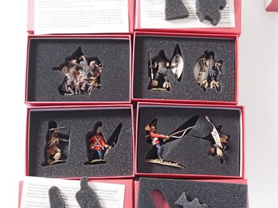 Lot 136 - A group of CONTE Zulu War sets comprising:...
