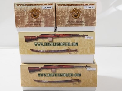 Lot 139 - A group of FIRST LEGION Zulu War diecast...