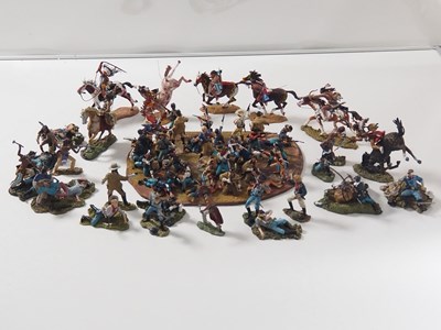 Lot 144 - A mixed group of unboxed diecast figures...