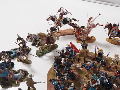 Lot 144 - A mixed group of unboxed diecast figures...