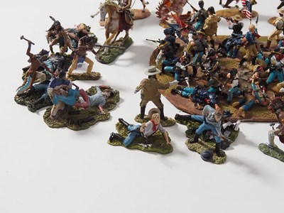 Lot 144 - A mixed group of unboxed diecast figures...