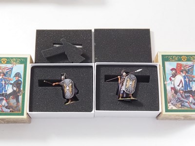 Lot 147 - A group of FIRST LEGION diecast Roman soldier...