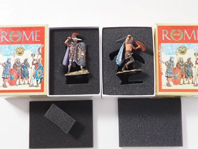 Lot 149 - A group of FIRST LEGION diecast Roman soldier...