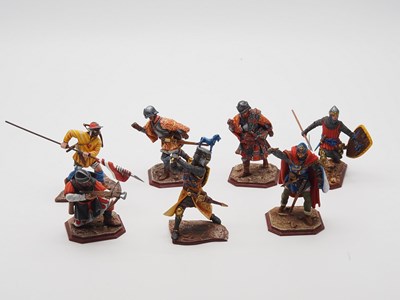 Lot 170 - A group of AEROART diecast Crusades figures...