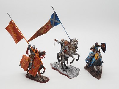 Lot 172 - A group of AEROART diecast mounted Crusades...