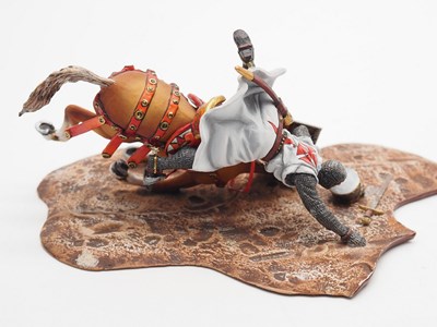 Lot 173 - A pair of AEROART diecast Crusades Dioramas...