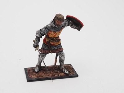 Lot 176 - A group of diecast Crusades themed figures to...