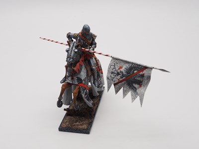 Lot 176 - A group of diecast Crusades themed figures to...