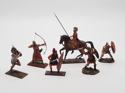 Lot 185 - A group of Ancient Greek themed figures...