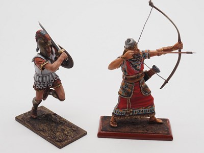 Lot 185 - A group of Ancient Greek themed figures...