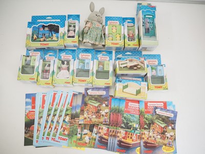 Lot 201 - A group of TOMY SYLVANIAN FAMILIES comprising...