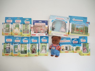 Lot 202 - A group of TOMY SYLVANIAN FAMILIES comprising...