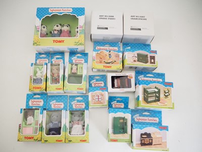 Lot 204 - A group of TOMY SYLVANIAN FAMILIES comprising...