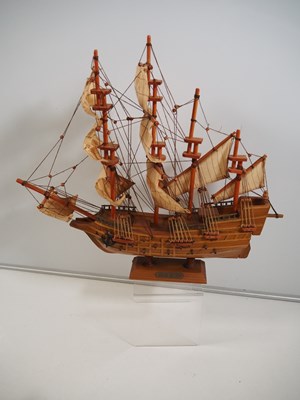 Lot 219 - A large flotilla of model ships together with...